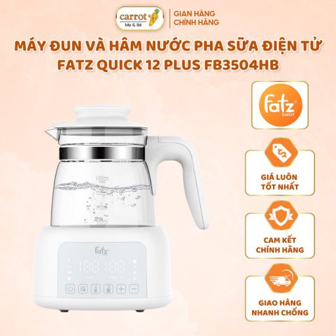 Máy Đun Và Hâm Nước Pha Sữa Điện Tử Fatz Quick 12 Plus FB3504HB