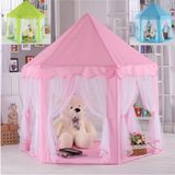Lều Công Chúa Cho Bé Kiểu Dáng Lục Giác Hàn Quốc Có Rèm Che, Lều Lục Giác Princess Castle