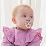Ti Giả Bibs Đan Mạch Cao Su Tự Nhiên Chính Hãng Cho Bé, 100% Cao Su Tự Nhiên