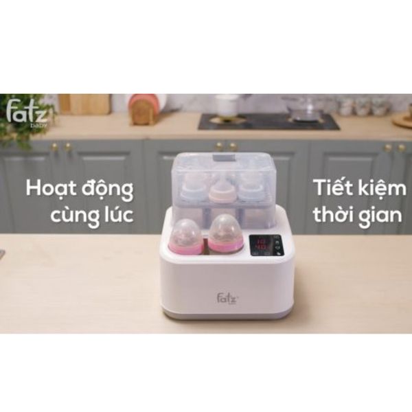 Máy Tiệt Trùng Sấy Khô Nấu Cháo Thông Minh Tích Hợp Máy Hâm Sữa – CAPTAIN 2 – FB4315SL