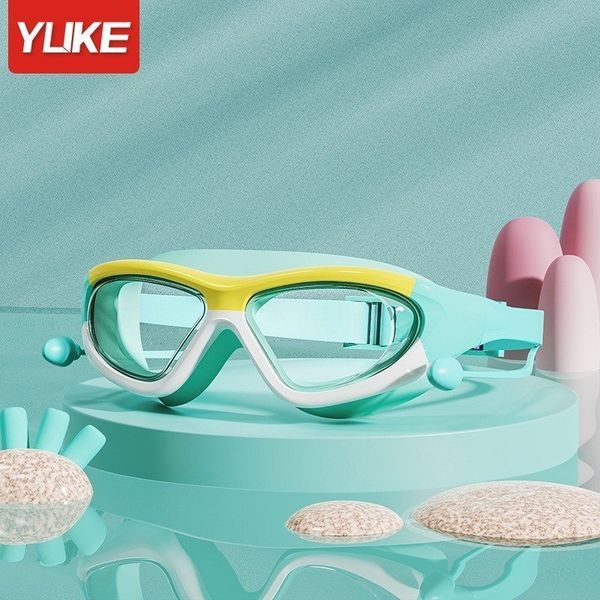 Kính Bơi YUKE Kèm Bịt Tai Có Hộp Đựng Cho Bé Trai Bé Gái, Kính Bơi Đi Biển