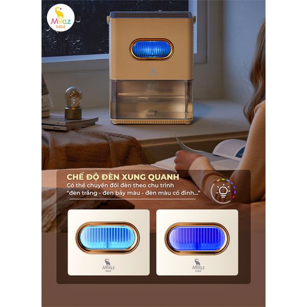 Máy Hút Ẩm Và Lọc Không Khí Thông Minh Moaz BéBé MB – 078