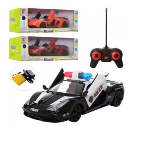 Xe Cảnh Sát Điều Khiển Từ Xa  - 163-E8022A Cho Bé Từ Tuổi