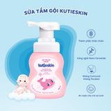 Sữa tắm gội cho bé Kutieskin Chai 200ml, Dịu Nhẹ, An Toàn Và Hiệu Quả - Siêu Thị Mẹ Và Bé Carrot