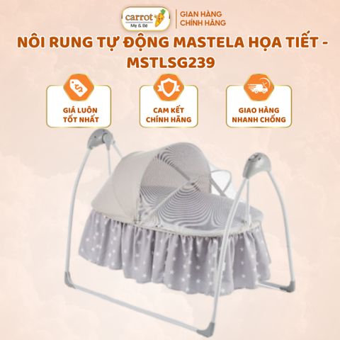 Nôi Tự Động Cao Cấp Mastela SG239-G - Màu Ngẫu Nhiên