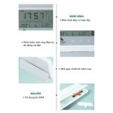 Nhiệt Ẩm Kế MoazbébéÉ - Nhỏ Gọn, Nhiều Màu, Màn Hình LCD Lớn - MB-027