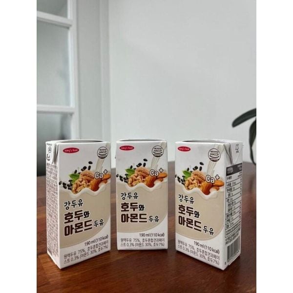 Sữa Hạt Óc Chó Hạnh Nhân Đậu Đen Hàng Quốc KANG'S FOOD, Dinh Dưỡng Cho Trẻ - Siêu Thị Mẹ Và Bé Carrot