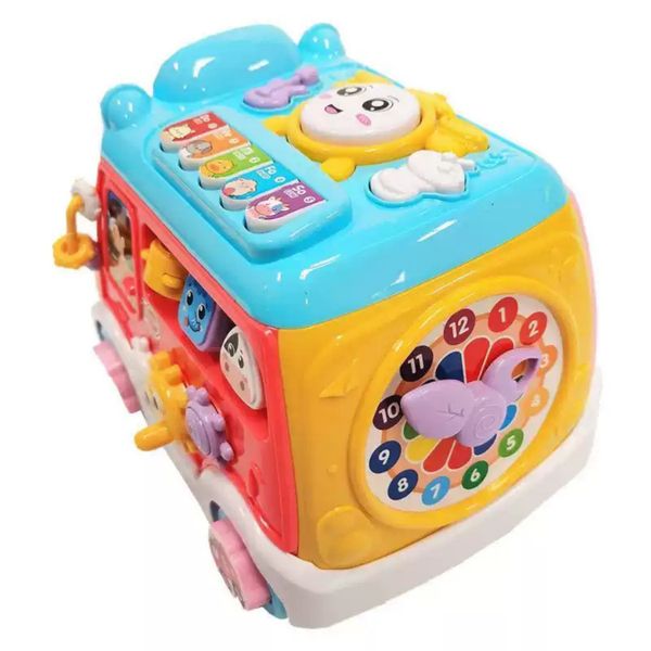 Đồ Chơi Xe Bus Happy 0621A Có Âm Thanh Cho Bé