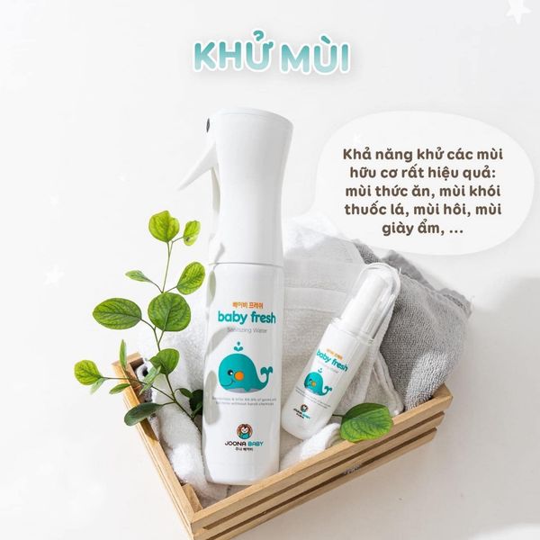 Xịt Diệt Khuẩn Khử Mùi Joona Baby - Diệt Khuẩn Lên Đến 99,99%