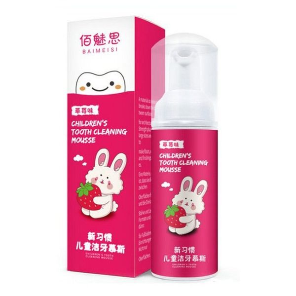 Kem Đánh Răng Tạo Bọt BaiMeiSi Mousse 60ML, Dạng Bọt Nuối Được Kem Đánh Răng