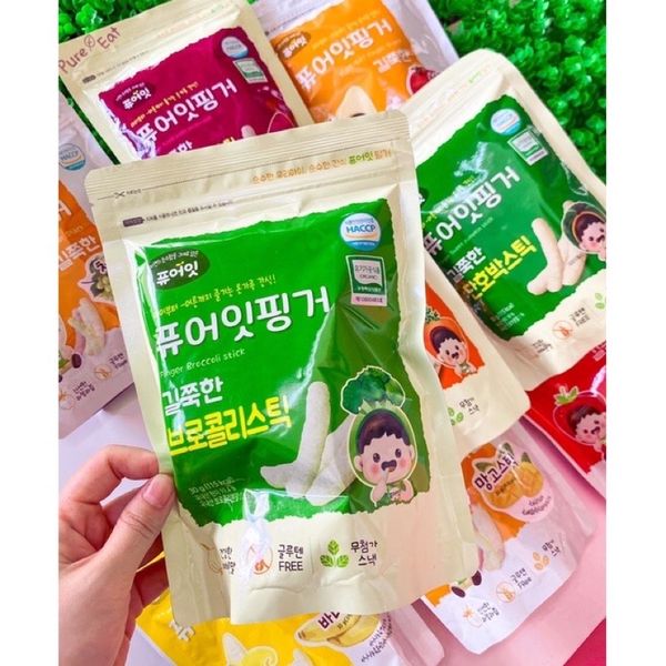 Bánh Que Hữu Cơ NAEBRO Hàn Quốc - Tự Nhiên, Tiện Lợi, Không Phẩm Màu - 30G