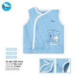 Áo Gile Trần Bông Avaler AV240135, Áo Gile Thu Đông Cài Chéo Cho Bé