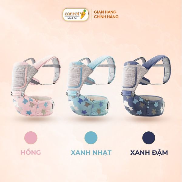 Địu Em Bé Chống Gù IMAMA cho bé 0 - 36 tháng - Siêu Thị Mẹ Và Bé Carrot