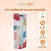 Sét 2 Muỗng Ăn Dặm Silicon Emma Kids Cho Bé Từ 4 Tháng Tuổi