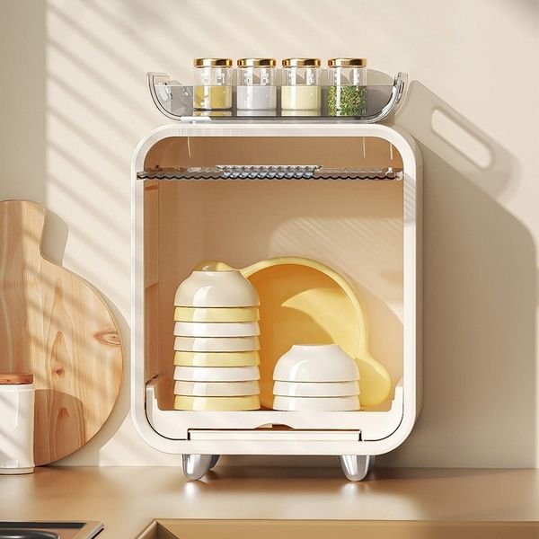 Giá Đựng Bình Sữa SASA, Giá Đựng Dụng Cụ Thực Phẩm Cho Bé, Tủ Đựng Đồ Đa Chức Năng Chống Bụi