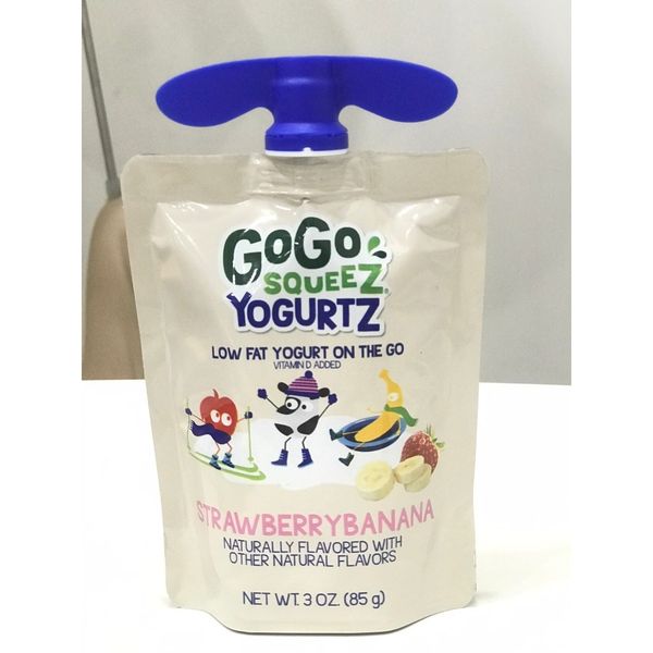 Sữa Chua Gogo Vị Dâu Chuối 85G Và Vị Dâu Dạng Túi