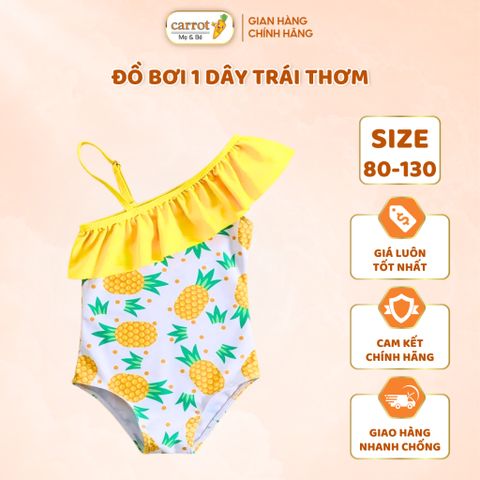 Đồ Bơi 1 Dây Trái Thơm, Đồ Bơi Đi Biển Cho Bé Đủ size