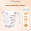 Cốc Chia Vạch Inochi 200ML - Ca Nhựa Chiết Đo Lường Chất Lỏng