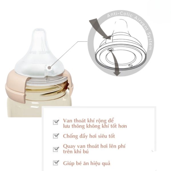 Núm Ti Bình MOYUUM Hàn Quốc Chính Hãng, Núm MOYUMM Silicone Size1, 2, 3, 4