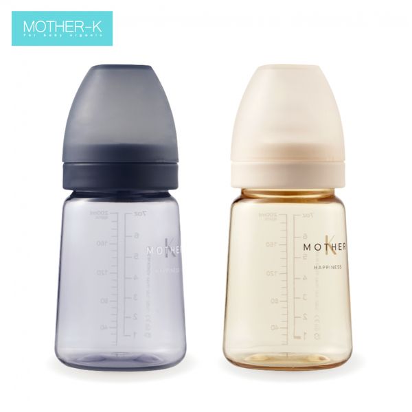 Bình Sữa A Mother K Hàn Quốc Nhựa PPSU Cao Cấp Núm Ti Silicone Y Tế 180ML/270ML Siêu Bền