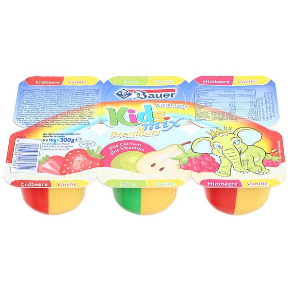 Sữa Chua KIDSMIX Vị Trái Cây Cho Bé Lốc 6 Hộp và 4 Hộp