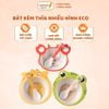 Bát Ăn Dặm Kèm Thìa Nhiều Hình Eco, Chén Ăn Dặm Cho Bé