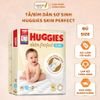 Bỉm Tả Dán Huggies Dán Sơ Sinh Huggies Skin Với 2 Vùng Thấm Giảm Kích Ứng Da