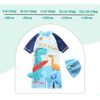 Đồ Bơi Khủng Long Xanh S-2XL, Set Đồ Bơi Cho Bé Trai