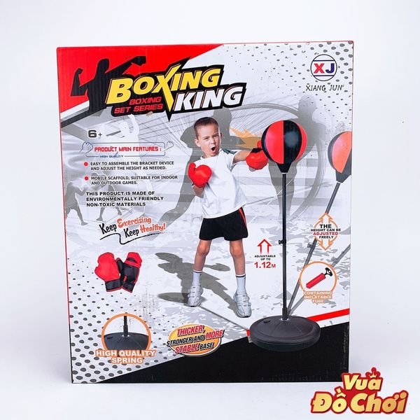 Hộp Đồ Chơi Đấm Bốc Cao 120cm, Đồ Chơi Vận Động