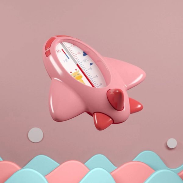 Nhiệt Kế Đo Nước Tắm Misuta M3558 Hình Máy Bay Giúp Đo Nhiệt Độ Chính Xác Hơn