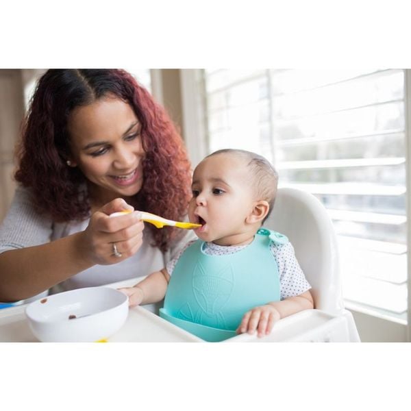 Bộ 2 Thìa, Muỗng Ăn Dặm Dr Brown's Đầu Mềm Cho Bé Từ 4M+