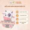 Đồ Chơi Đàn Organ Điện Tử Hình Bò Hoạt Hình Dễ Thương Cho Bé