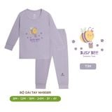 Bộ Quần Áo Dài Tay Lullaby , Vải Mềm Mịn Chất Lượng Cho Bé Gái Từ 6M - 4 Tuổi
