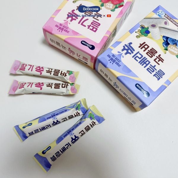 Bánh Cuộn Kem Bebecook Hàn Quốc Hộp 40G