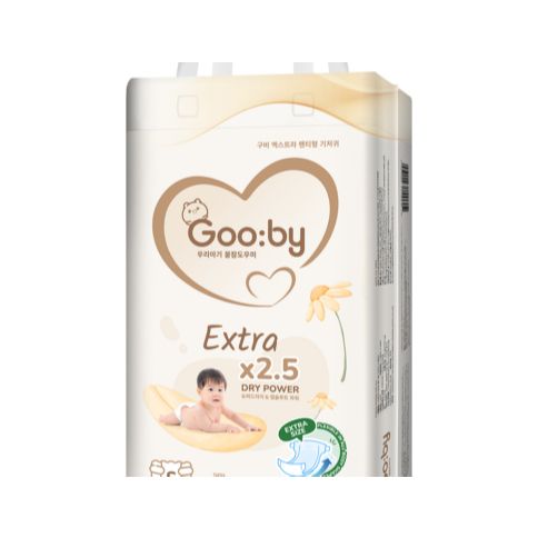 Tã - Bỉm dán Gooby Extra size Newborn 66 miếng (~5 kg)