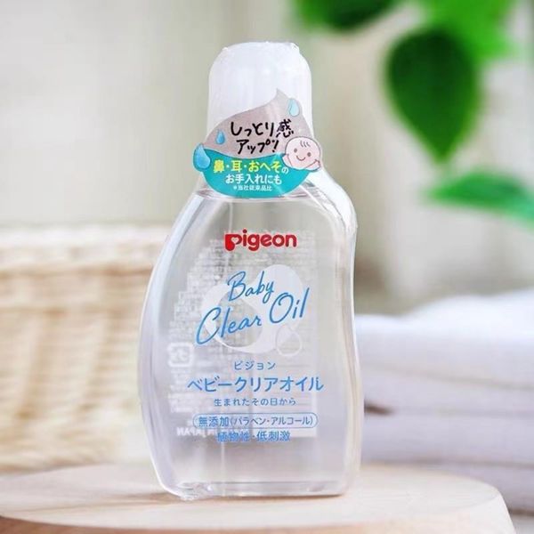Dầu Massage Body Cho Bé Pigeon Baby Clear Oil, 80ml - Siêu Thị Mẹ Và Bé Carrot