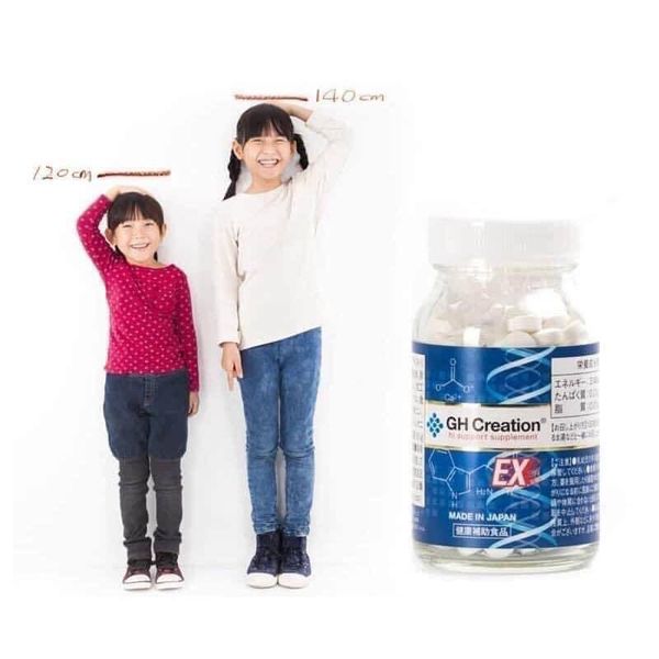 Viên Uống Hỗ Trợ Chiều Cao GH Creation EX 270 Viên Nhật Bản