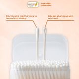 Tăm bông cho bé sơ sinh V-Coool Hộp 200 Que Thân Giấy