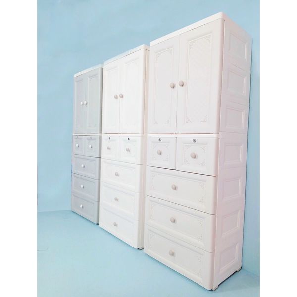 Tủ Nhựa SASA 5 Tầng Màu Xam - Siêu Thị Mẹ Vẹ Và Bé Carrot