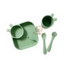 Set Ăn Dặm Silicon 4 Món Hermon HM2810 Tai Thỏ Cho Bé