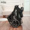 Xe đẩy Gấp Gọn Mochee MC047, Xoay 2 Chiều, Khung Thép Cao Cấp, Gấp Gọn Tiện Lợi Cho Việc Du Lịch