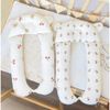 Gối Chặn Chữ U Cho Bé Sơ Sinh Anchee, Vải Thun Gân Anchee Cao Cấp Làm Gối Ôm Gối Chặn, Gối Chống Méo Đầu