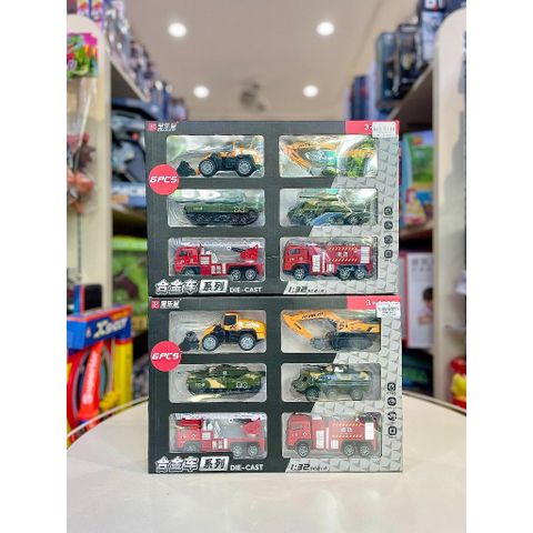 Bộ 6 Xe Baole Startoys 2826, Đồ Chơi Cho Bé