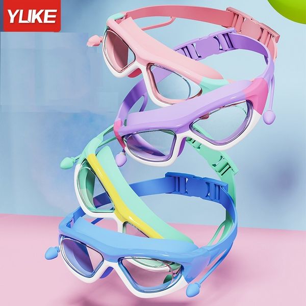 Kính Bơi YUKE Kèm Bịt Tai Có Hộp Đựng Cho Bé Trai Bé Gái, Kính Bơi Đi Biển