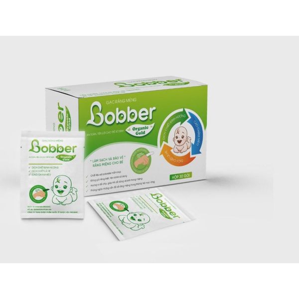 Gạc Răng Miệng Bobber - Làm Sạch Và Bảo Vệ Răng Miệng Cho Bé - Hộp 30 Gói