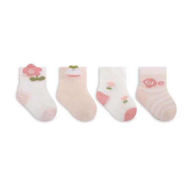 Tất Lưới Nemo Baby Set 4 Đôi Cho Bé Sơ Sinh Từ 0-3 tuổi, Vớ Lưới 4 Đôi Cho Bé
