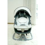 Nôi Điện Tự Động Kiêm Ghế Ăn Dặm Gluck Baby SG001, Nôi Điện Ru Bé Ngủ Có Mùng Chống Muỗi