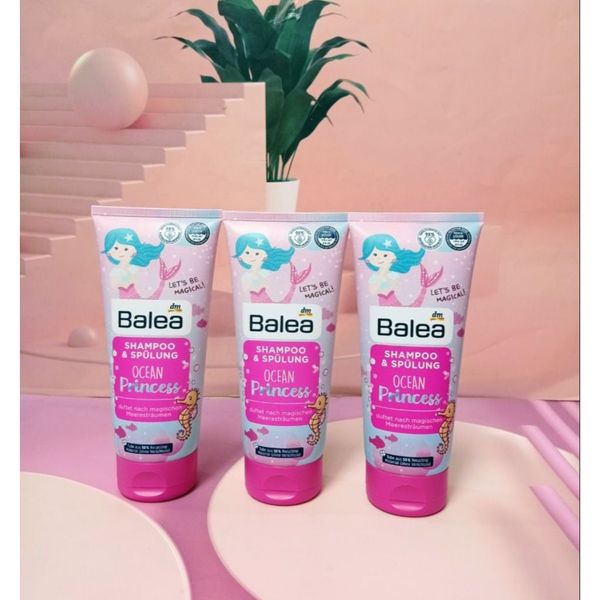 Dầu Gội Xả 2 In 1 Balea Ocean Princess Cho Bé Gái