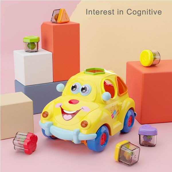 Xe Ô Tô Thả Hình Hoa Quả HOLA  516, Cho Bé Từ 18 Tháng Tuổi