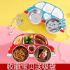Khay Ăn Dặm Inox Cho Bé Cao Cấp Hình Ô Tô Cho Bé Royal Care
